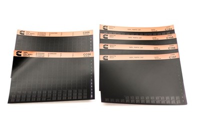 1995 Shotts OEPL Parts List & ESN Index Lot Of 6 Microfiche