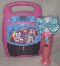 2020 Jojo Siwa Karaoke Mp3 Machine With Microphone Bluetooth Built-in Memory