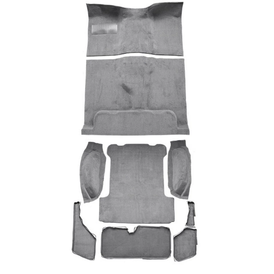 for 1974-83 Jeep Cherokee Cutpile 801-Black Complete Carpet Molded Foto 2 de 2