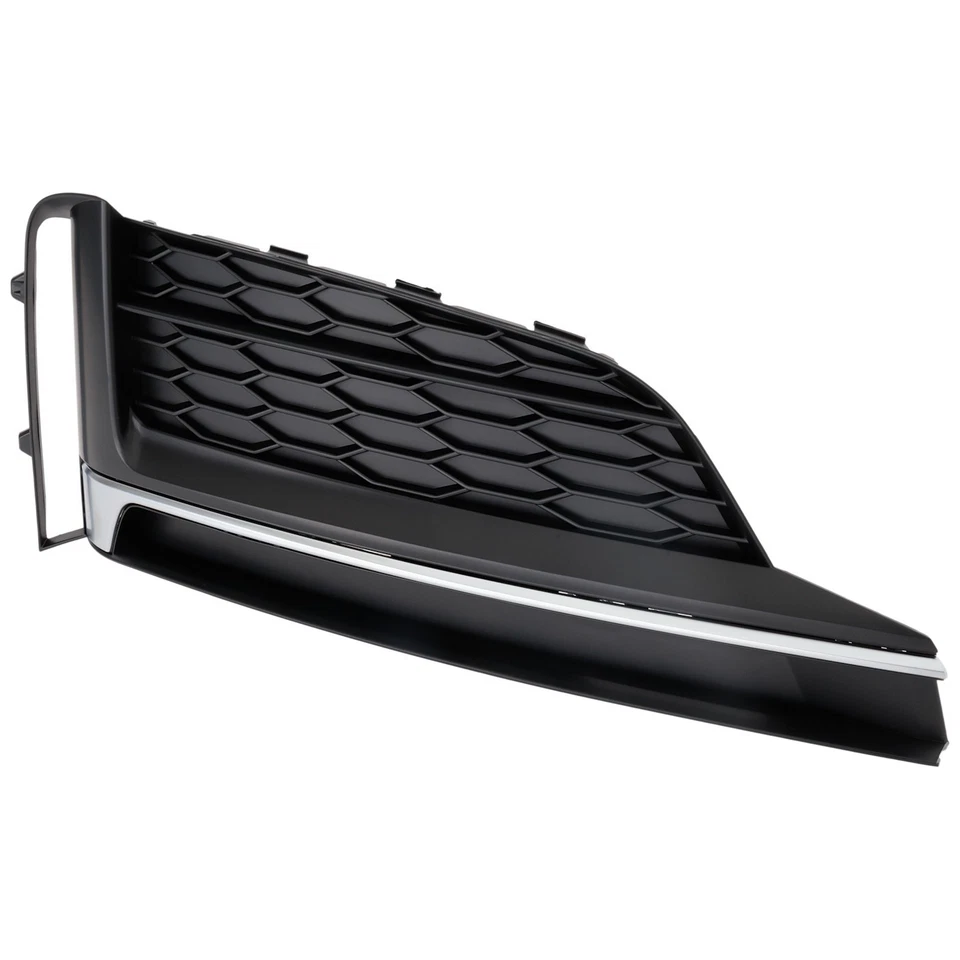 Set of 2 Fog Light Covers Front Driver & Passenger Side Left Right for Audi Pair Foto 4 de 4