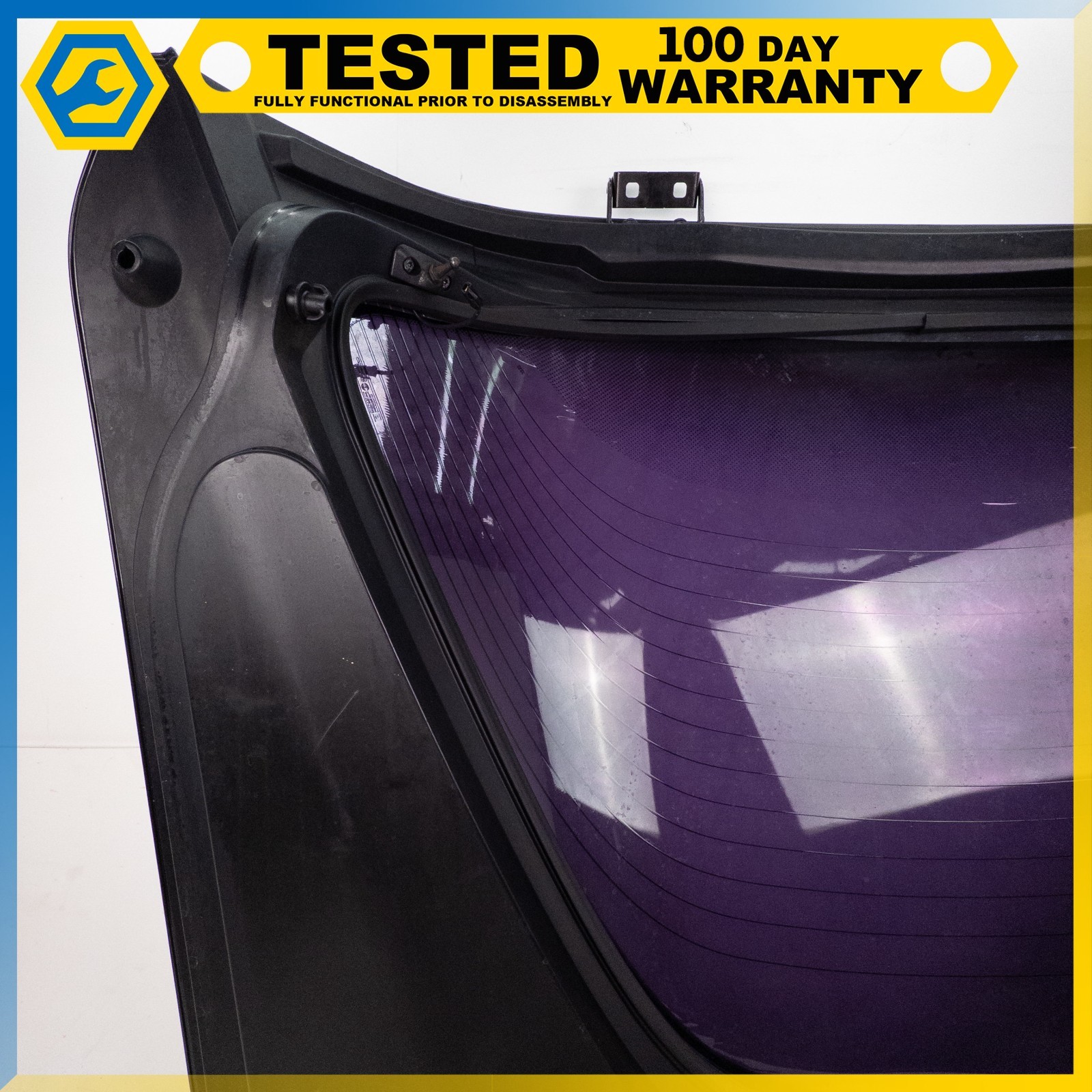05-13 CHEVROLET CORVETTE C6 REAR COMPARTMENT LIFT WINDOW PANEL GLASS ASSEMBLY OE