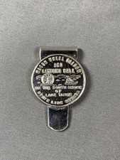 VINTAGE WAGON WHEEL SALOON & GAMBLING HALL MONEY CLIP, SOUTH LAKE TAHOE NEVADA