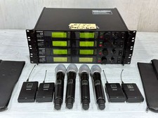 SHURE  UR4D L3 638-698 MHZ MIC SYSTEM PACKAGE...