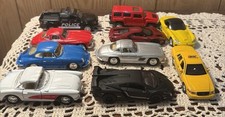 Lot Of 10 Small Diecast Toy Cars Lot 3