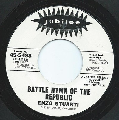 Enzo Stuarti - Battle Hymn Of The Republic - Used Vinyl Recor - Promo - G8100z
