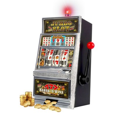 Real Slot Machine with Flashing Lights and Sounds, Lucky 7 s Casino Style