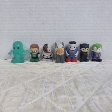 Lot Of 7 Ooshies Marvel Legend BATMAN DC Comic Super Hero Pencil Toppers