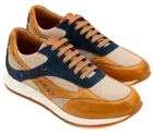 GALIZIO TORRESI 415260 70722 LACE-UP SNEAKERS SHOES MEN LACES CORN