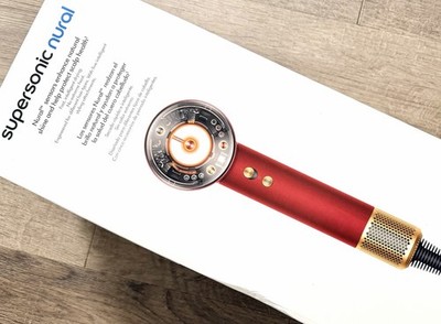 Dyson Supersonic Nural Intelligent Hair Dryer (HD16) - Red Velvet + Gold - New