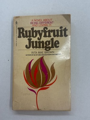 Ruby fruit Jungle by Rita Mae Brown Vintage Paperback Classic Novel