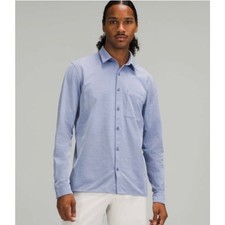 Lululemon Commission Long Sleeve Shirt in Harbor Blue