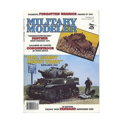 Challenge Military Mod  Vol. 15, #12 ''Panther East Prussia 1944, Conquis Mag VG