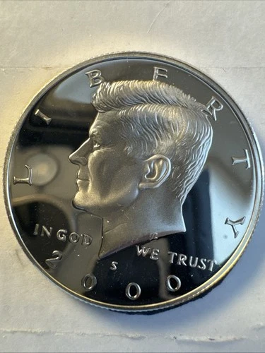Kennedy Half Dollar 2000-S Proof Silver 90% Coin