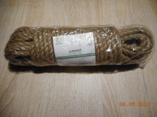 Deco Juteseil |  15m Lang | 8 mm | Starkes Haltbares Seil f&uuml;r Gartenanwendung