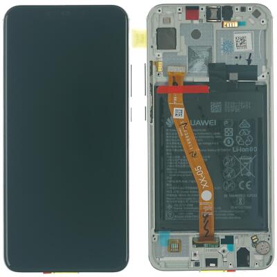 Huawei P Smart PLUS lcd display touch screen digitizer glass + frame black