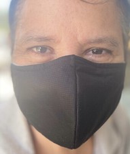 3-PCS Black Reusable mask With Nose Wire. FREE SHIPPING  ON SALE Ship From DFW