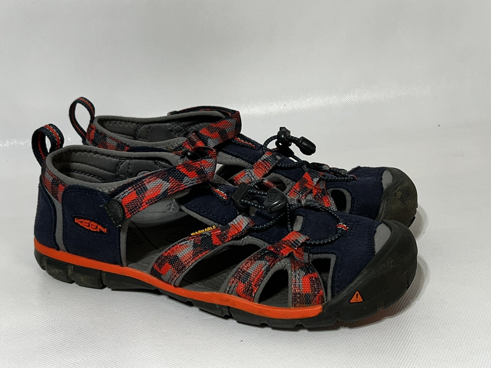 Keen 6 Sandali Donna Impermeabili Sport Escursionismo Passeggio Blu Arancione Outdoor