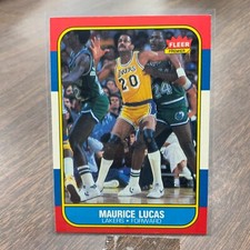 1986-87 Fleer Set Break Maurice Lucas #66 *Lakers* NR-MINT