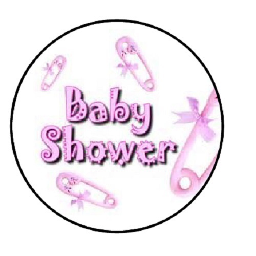 48 Baby Shower !!! ENVELOPE SEALS LABELS STICKERS 1.2" ROUND - Bild 1 von 1