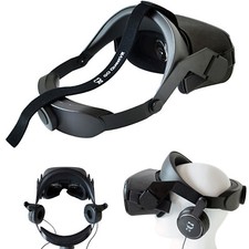 Adjustable Headband Head Strap with Headphone for Quest VR Headset Accessories