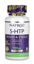 NATROL 5-HTP MOOD & STRESS 45 Caps for ANXIETY Natural SUPPLIMENT