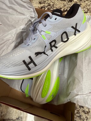 Hyrox × Puma Deviate Nitro 3 Cool Weather Green Glare Women's Sz 7.0 NEW