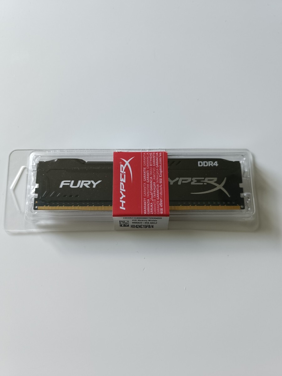 Kingston HyperX Fury 4GB (1x4GB) 2400 MHz DDR4-2400 PC4-19200 RAM