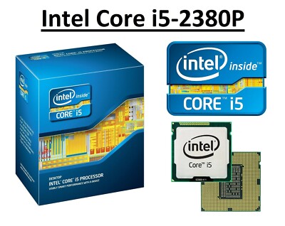 Intel Core i5-2380P SR0G2 Quad Core Prozessor 3,1 GHz, Sockel LGA1155, 95W CPU