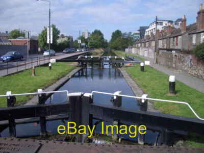 Photo 6x4 Grand Canal: the lock at Leeson Street Bridge Baile Atha Cliath c2004