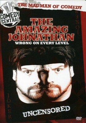 The Amazing Johnathan: Wrong on Every Level: Uncensored (DVD, 2007) - Sealed