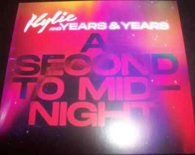 Kylie Minogue Years & Years A Second To Midnight UK CD 1 trk single LIMITED OOP