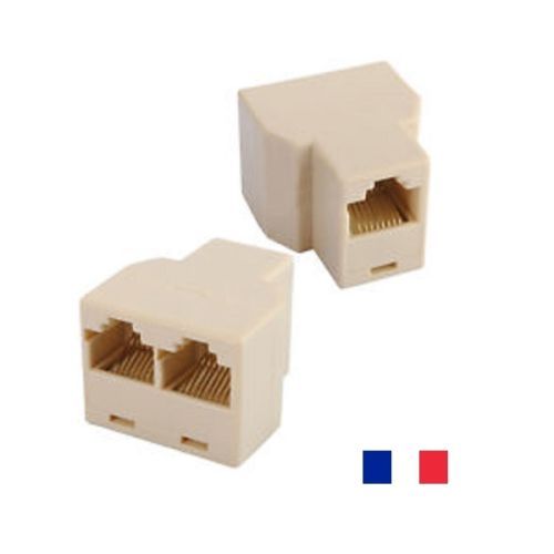 CONNECTEUR-ADAPTATEUR-RJ45-CAT-5-6-LAN-ETHERNET-SPLITTER-3-voie-DOUBLEUR-FEMELLE