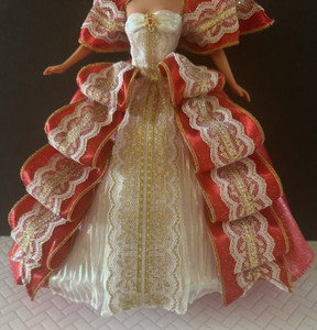 BARBIE DOLL RED CARPET ROBE DE BAL EVENING DRESS