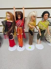 BARBIE DOLL WITH HANDMADE CLOTHES -SET OF FOUR COLLECTION VINTAGE