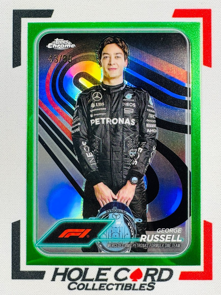 Topps finest 2024 F1 ジョージ・ラッセル