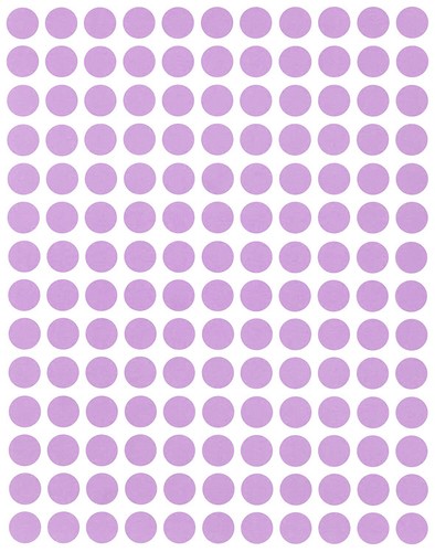 Dot Stickers Pastel Purple in Various Sizes (8MM-25MM) Color Label in 15 Sheets - Picture 11 of 20
