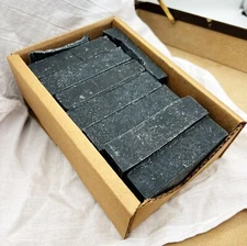 Simplici Roughcut ACTIVATED CHARCOAL Bar Soap. 40 Oz/1133grams per box.