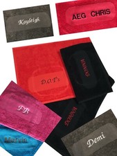 Embroidered Towel,Personalised, Bespoke, Birthday, Gift, Sports, Gym, ( UCBox )
