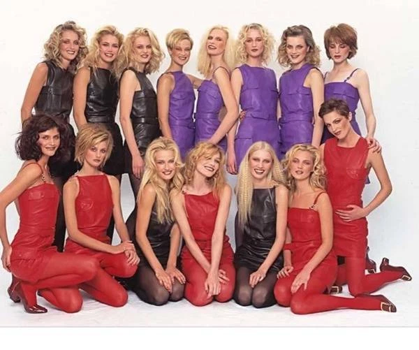 GIANNI VERSACE ABITO VINTAGE 1996 PELLE VIOLA TG 40 STUPENDO 