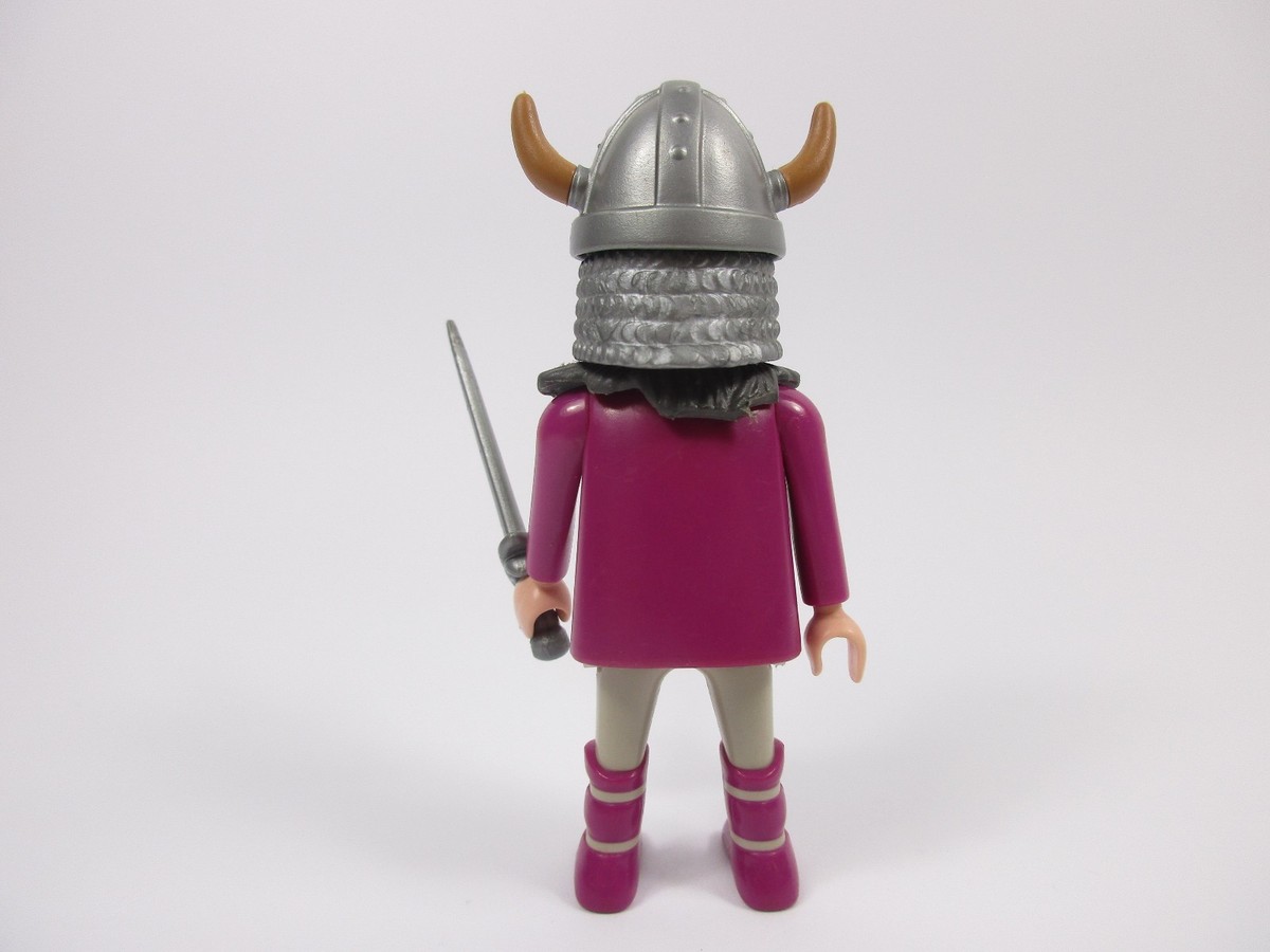 Figurine Playmobil Guerrier Viking - Occasion En Très Bon état