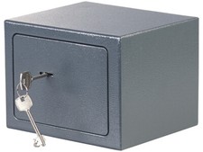 Coffre-fort compact 5 L en acier avec 2 clés à double panneton - XCase