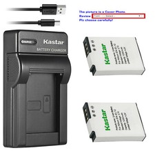 Kastar EN-EL12 battery charger for Nikon S630 S640 S800c S1000pj S1100pj S1200pj