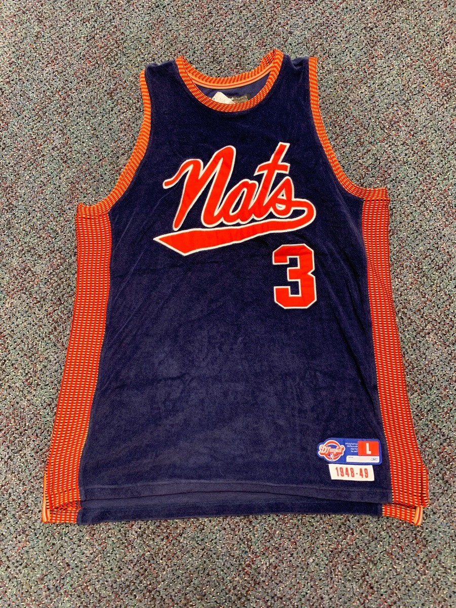 Vtg Reebok ALLEN IVERSON 1948-49 SYRACUSE NATIONALS NATS