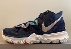 kyrie 5 metallic silver