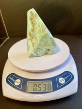 Turquoise Calcite Free Form. 0.538 lb