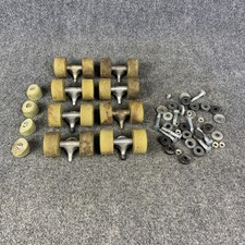 Vintage Roller Skate Wheel Parts Lot Roller D...