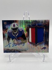 2015 TOPPS PLATINUM FOOTBALL KARLOS WILLIAMS RC 44/50 PATCH AUTO NO. ARP-KWM