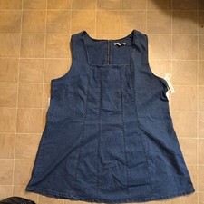 NWT Wallflower Blue Denim Square Neck 3XL dress