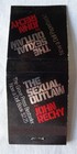 Vintage Unstruck Matchbook, The Sexual Outlaw, John Rechy, Gay, LGBTQ Interest — photo 3