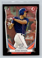 2014 Bowman Draft Picks & Prospects Black Asia Ryan Ripken Washington Nationals